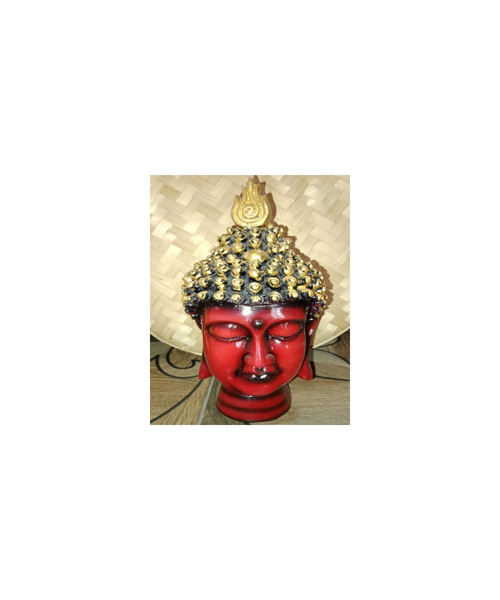Buddha Statue Red