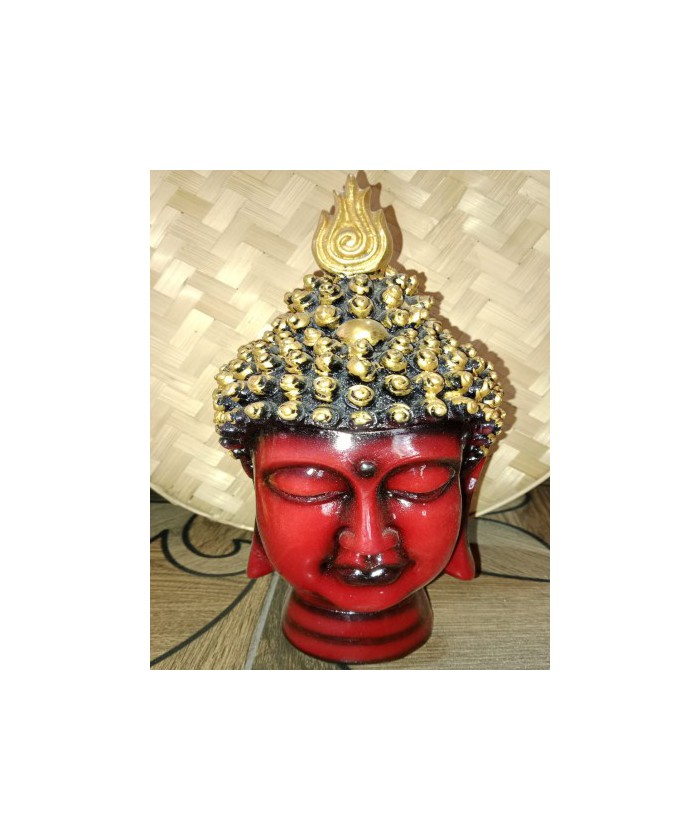 Buddha Statue Red