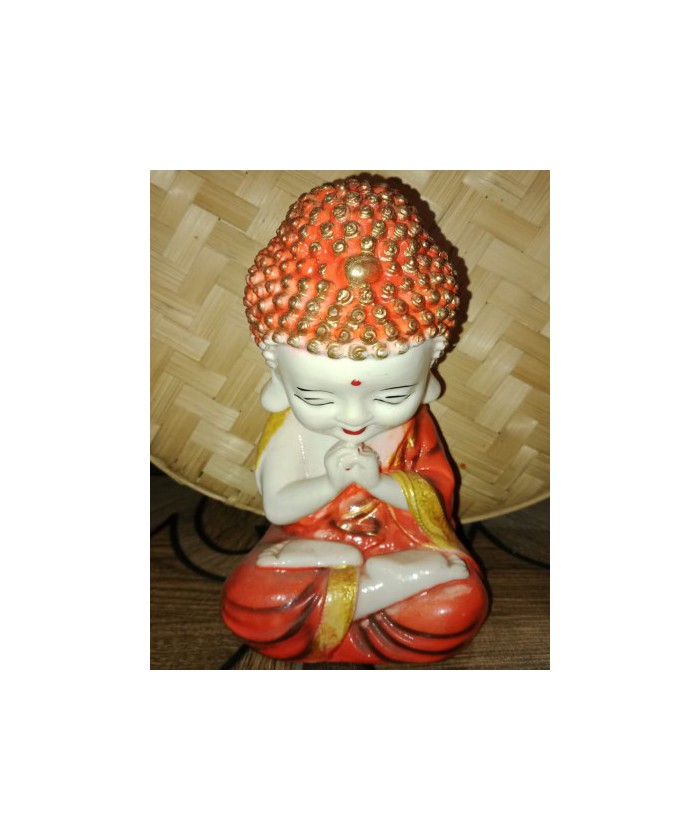 Buddhar Statue Red