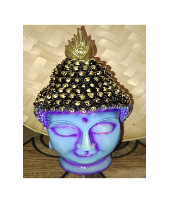 Buddhar Statue Sky Blue