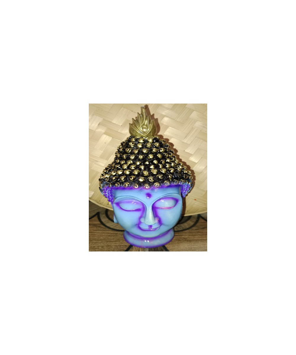 Buddhar Statue Sky Blue