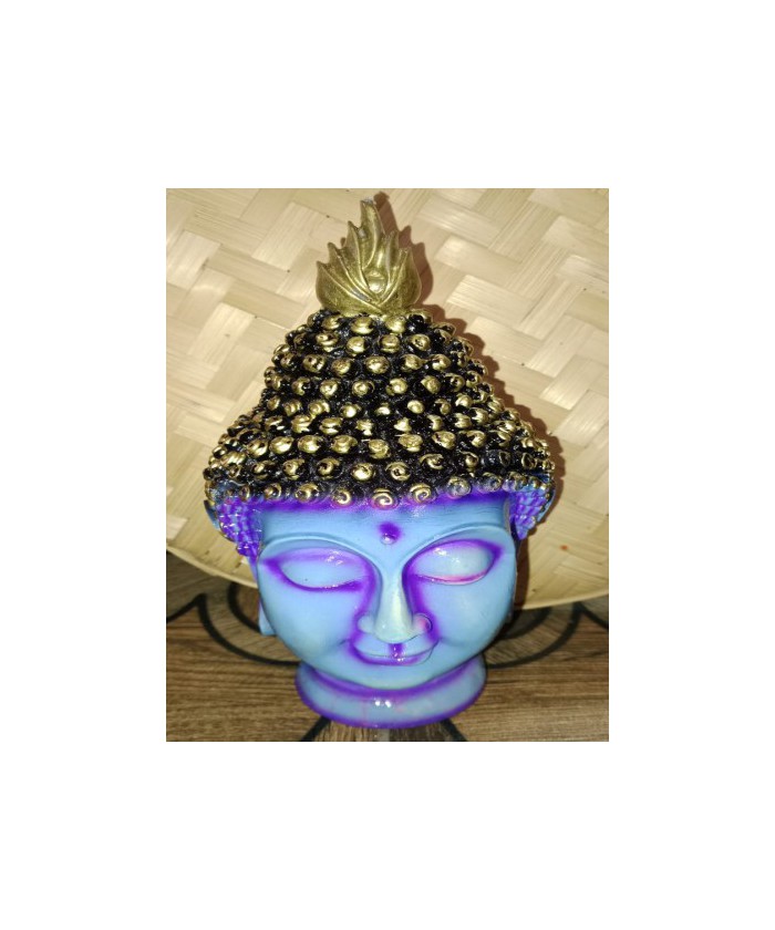 Buddhar Statue Sky Blue