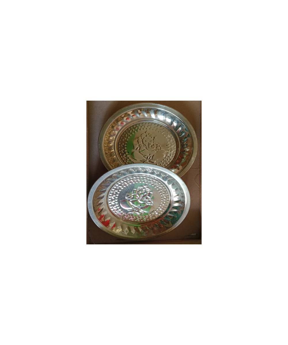 Vinayagar Brass Plate