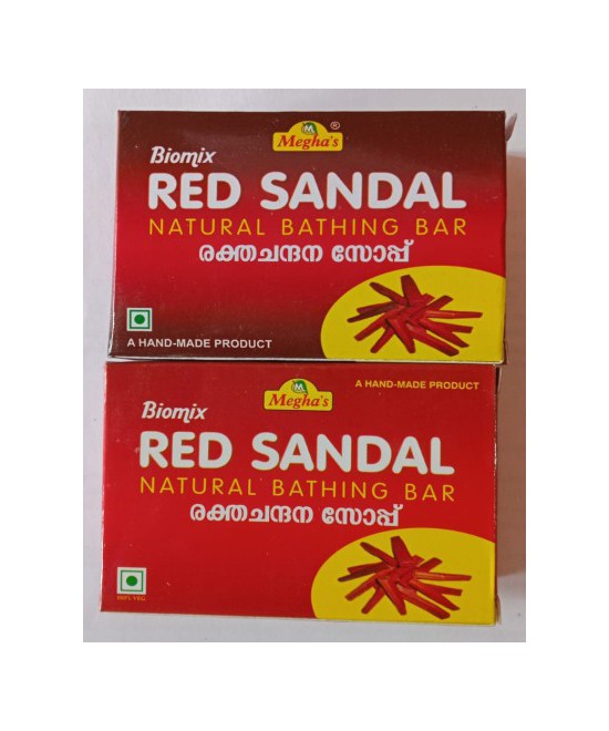Red Sandal Natural Bathing Soap