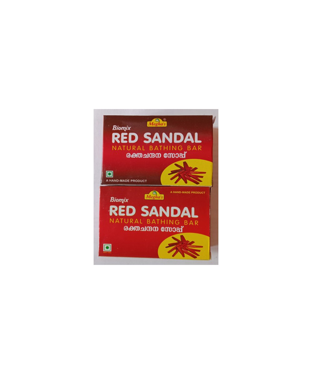 Red Sandal Natural Bathing Soap