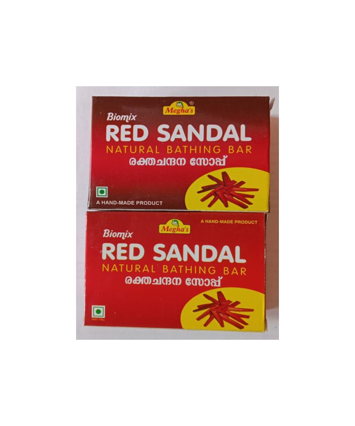 Red Sandal Natural Bathing Soap