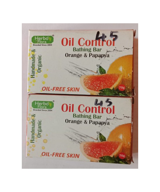 Oil Control Orange & Papaya Bath Soap